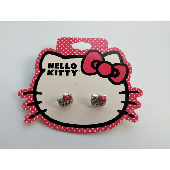 Hot Topic Jewelry - NWT Hello Kitty Stud Earrings